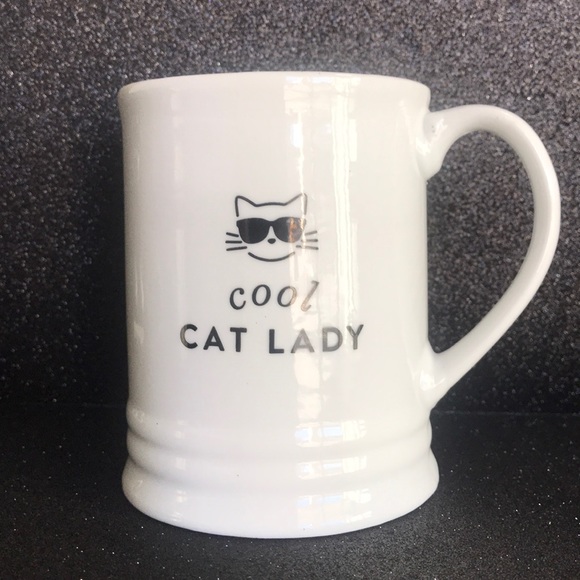 NWT Fringe Studio "COOL CAT LADY" cup - Picture 2 of 6